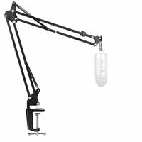 DIGIMORE D-110 Microphone Arm Stand, Adjustable Suspension Boom Scissor Mic Stan...
