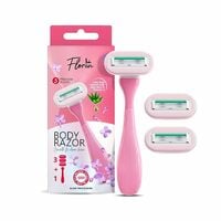 Floren Body Razor | 3 cartridges + 1 handle (5 blades) | Eurpoean Blades | Body ...