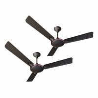 ACTIVA 1200mm High Speed 390 RPM Ceiling Fan - Pack of 2 (SMOKE BROWN)