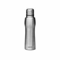 Milton Verve 400 Thermosteel 24 Hours Hot and Cold Water Bottle, 380 ml, Silver...