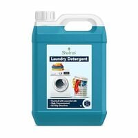 Shatras Super Wash Liquid Detergent 5 Liter, Laundry Liquid for Fabric Care, Sui...