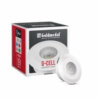 Goldmedal G-Cell 2W Round LED Spot Light - Warm White (3000K), Pack of 1 | Up to...