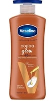 Vaseline Intensive Care Cocoa Glow Body Lotion, 24 hr nourishing lotion with 100...