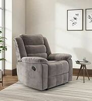 Steal Deal - Nilkamal Sierra Velvet Fabric Manual Recliner
