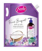 DABUR Fem Floral Bouquet Soft & Safe Handwash - 1500 Ml | Enriched With Goodness...