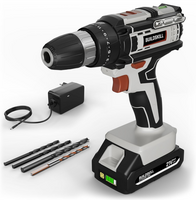BUILDSKILL 21V Cordless Drill Machine for Home Use | Impact Drill with 10MM Keyl...