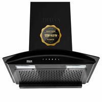 Inalsa Auto Clean Filterless Chimney- 60 cm (Black))