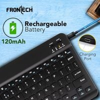 FRONTECH FT-1603A Rechargeable Bluetooth Keyboard