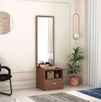 DesignFit Engineered Wood Dressing Table with Mirror and Storage Wooden Make-Up...