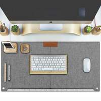 Tizum PU Leather Desk Mat – Large 25"x13", Anti-Skid, Splashproof At Just Rs....