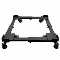 Lifelong Universal & Adjustable Metal Washing Machine Stand (5 KG to 12 KG) - Bl...