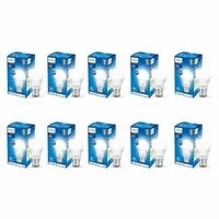 Philips 9-Watts B22 LED Cool Day White LED Bulb, Pack of 10, (Ace Saver)...