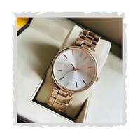 Acnos Premium Girl Wrist Watch Rose Gold Plated Analog Watch Diamond Studded Dia...