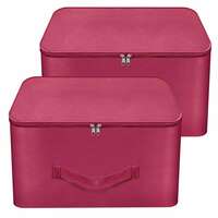 Storite 2 Pack Nylon Wardrobe Bag Underbed Moisture Proof Cloth Storage...