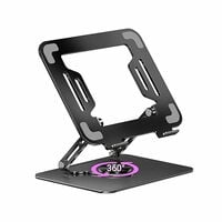 ZEBRONICS NS3000 PRO 360° Rotatable Laptop Stand, Supports up to 17” (43cm) L...