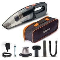 AGARO HVC1081 Cordless Rechargeable Car Vacuum Cleaner, Portable, Handheld,110W,...
