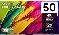 Xiaomi MI 125 cm (50 inches) X Series 4K LED Smart Google TV L50MA-AUIN (Black)...