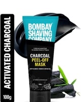 BOMBAY SHAVING COMPANY Charcoal Peel off Mask | Face Pack for DeTan & Blackhead ...