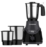 Crompton DS 500 W Mixer Grinder  (ACGM-DS500W3J BLK | 3 Jars | Black & Grey)...