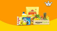 Amazon Fresh : Get ₹100 Cashback on Minimum Order of ₹1299