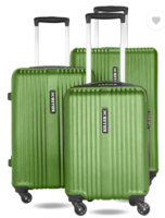 KILLER  Hard Body Set of 3 Luggage 4 Wheels - STRING- Olive Green - Green...