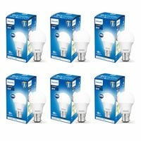 Philips Ace Saver 9 Watt LED Bulb, Base B22 (Cool Day Light), Pack of 6...