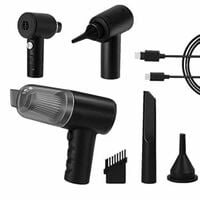 Vaanar Sena Rechargeable 3-in-1 Portable Mini Car Vacuum & Blower – Cordless H...