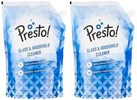 Amazon Fresh - Presto! Glass & Household Cleaner | 2 Litre Refill Pouch | 1 L X ...