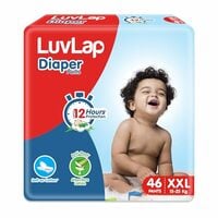 LuvLap Diaper Pants XXL, 15-25kg, 46 Count, Baby Diaper Pants, with Aloe Vera Lo...