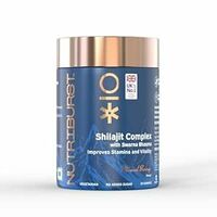 Nutriburst Shilajit Resin Gummies, Ayurvedic Herbal Blend with Swarna Bhasma, KS...
