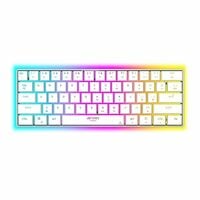 Ant Esports MK1500 Mini 60% Pro RGB Wireless Gaming Keyboard with Membrane Switc...