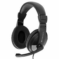 ZEBRONICS Zeb-200HM Wired On Ear Headphone with Mic, Dual 3.5mm Connectors, Adju...