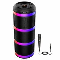 pTron Fusion Theatre 60W Karaoke Bluetooth Party Speaker w/Punchy Stereo Sound, ...