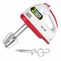 iBELL WHISK280 Hand Mixer, 280W, 7 Speed Control Plus Turbo, Beater/Blender/Elec...