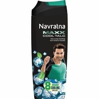 Navratna Maxx Cool Talc | Talcum Powder | Body Odour Protection & Strong Cooling...