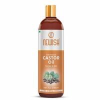 Newish Cold Pressed Castor Oil for Hair Growth, Skin & Eyebrows |Pure & Organic ...