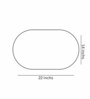 Anti-Skid Bathroom Oval Bathmat