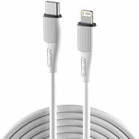 Portronics Silklink 20W Type-C to 8 Pin Fast charging Cable for Lightning Device...
