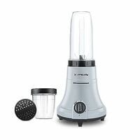 Longway Sage 500 Watt Juicer Mixer Grinder with 2 Jars for Grinding, Mixing, Jui...
