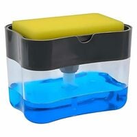 2 in 1  Dishwasher Liquid Holder Liquid Dispenser Pump