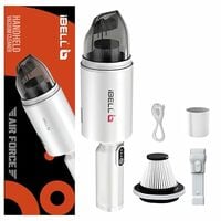 IBELL Airforce Cordless Vacuum Cleaner for Car & Home, 3X Powerful Suction...