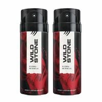 Wild Stone Ultra Sensual Deodorant For Men, Long Lasting Intense Fragrance, Pack...