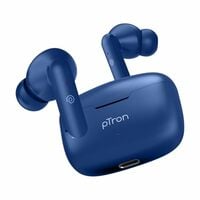 pTron Basspods P81 in-Ear Wireless Earbuds, Pristine Sound, 32Hrs Playtime, Clea...