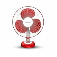 Bajaj Frore Neo Table Fan 400 MM | Table Fans For Home & Office | Aerodynamicall...