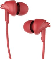 boAt BassHeads 100 Wired  (Furious Red, In the Ear)