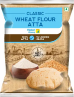 Flipkart Kilo: Classic Wheat Flour Atta  (5 kg)