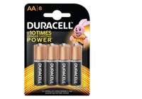 Flipkart Minutes -Duracell AA Battery (Pack of 8)(location specific)