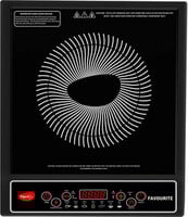 Pigeon 1800 W Induction Cooktop Push Button  (Black, Favourite)