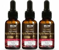 WOW SKIN SCIENCE Anti Aging Night Face Serum  [ 3 Items in the set ]