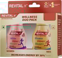 Revital H Wellness Duo Pack  (60 Tablets)